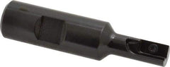 Carmex - 0.57" Cut Diam, 1" Max Depth of Cut, 3/4" Shank Diam, Indexable Thread Mill - Insert Style I/E, 14mm Insert Size, 1 Insert, Toolholder Style SR, 3.2" OAL - Apex Tool & Supply