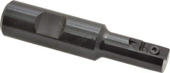 Carmex - 0.67" Cut Diam, 1.18" Max Depth of Cut, 3/4" Shank Diam, Indexable Thread Mill - Insert Style I/E, 14mm Insert Size, 1 Insert, Toolholder Style SR, 3.35" OAL - Apex Tool & Supply
