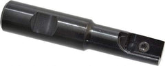 Carmex - 0.79" Cut Diam, 1.57" Max Depth of Cut, 3/4" Shank Diam, Indexable Thread Mill - Insert Style I/E, 21mm Insert Size, 1 Insert, Toolholder Style SR, 3.7" OAL - Apex Tool & Supply