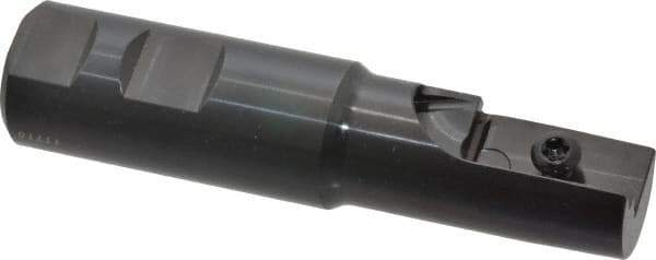 Carmex - 10.14" Cut Diam, 1.85" Max Depth of Cut, 1" Shank Diam, Indexable Thread Mill - Insert Style I/E, 30mm Insert Size, 1 Insert, Toolholder Style SR, 4.27" OAL - Apex Tool & Supply