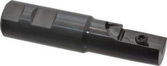 Carmex - 10.14" Cut Diam, 1.85" Max Depth of Cut, 1" Shank Diam, Indexable Thread Mill - Insert Style I/E, 30mm Insert Size, 1 Insert, Toolholder Style SR, 4.27" OAL - Apex Tool & Supply