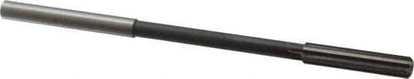 Interstate - 0.309" High Speed Steel 6 Flute Chucking Reamer - Straight Flute, 0.2792" Straight Shank - Apex Tool & Supply