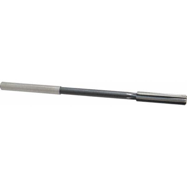 Interstate - 0.319" High Speed Steel 6 Flute Chucking Reamer - Apex Tool & Supply