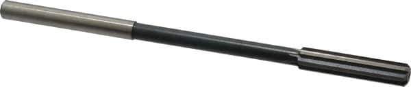 Interstate - 0.329" High Speed Steel 6 Flute Chucking Reamer - Straight Flute, 0.2792" Straight Shank - Apex Tool & Supply
