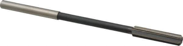Interstate - 0.336" High Speed Steel 6 Flute Chucking Reamer - Straight Flute, 0.2792" Straight Shank - Apex Tool & Supply
