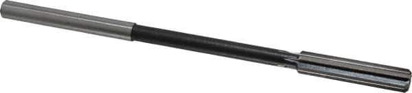 Interstate - 0.342" High Speed Steel 6 Flute Chucking Reamer - Straight Flute, 0.2792" Straight Shank - Apex Tool & Supply