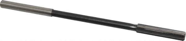 Interstate - 0.353" High Speed Steel 6 Flute Chucking Reamer - Straight Flute, 0.3105" Straight Shank - Apex Tool & Supply