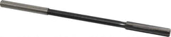 Interstate - 0.353" High Speed Steel 6 Flute Chucking Reamer - Straight Flute, 0.3105" Straight Shank - Apex Tool & Supply