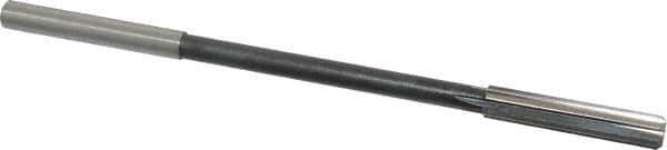 Interstate - 0.356" High Speed Steel 6 Flute Chucking Reamer - Straight Flute, 0.3105" Straight Shank - Apex Tool & Supply