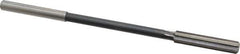 Interstate - 0.367" High Speed Steel 6 Flute Chucking Reamer - Straight Flute, 0.3105" Straight Shank - Apex Tool & Supply