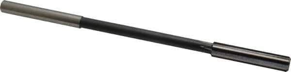 Interstate - 0.37" High Speed Steel 6 Flute Chucking Reamer - Straight Flute, 0.3105" Straight Shank - Apex Tool & Supply