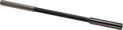 Interstate - 0.37" High Speed Steel 6 Flute Chucking Reamer - Straight Flute, 0.3105" Straight Shank - Apex Tool & Supply