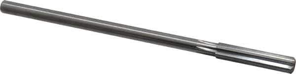 Interstate - 0.38" High Speed Steel 6 Flute Chucking Reamer - Straight Flute, 0.3105" Straight Shank - Apex Tool & Supply