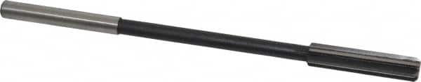 Interstate - 0.405" High Speed Steel 6 Flute Chucking Reamer - Apex Tool & Supply