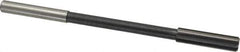Interstate - 0.457" High Speed Steel 8 Flute Chucking Reamer - Straight Flute, 0.373" Straight Shank - Apex Tool & Supply
