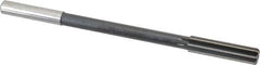 Interstate - 1/2" High Speed Steel 8 Flute Chucking Reamer - Straight Flute, 0.4355" Straight Shank - Apex Tool & Supply