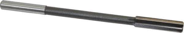 Interstate - 0.532" High Speed Steel 8 Flute Chucking Reamer - Straight Flute, 0.4355" Straight Shank - Apex Tool & Supply