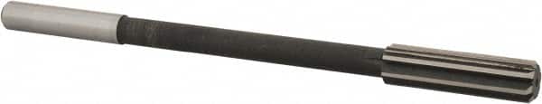 Interstate - 0.55" High Speed Steel 8 Flute Chucking Reamer - Apex Tool & Supply