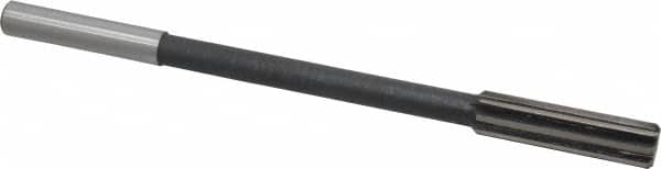 Interstate - 0.551" High Speed Steel 8 Flute Chucking Reamer - Apex Tool & Supply