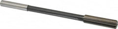 Interstate - 0.569" High Speed Steel 8 Flute Chucking Reamer - Apex Tool & Supply