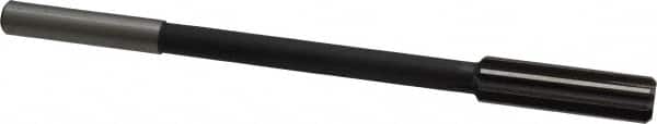 Interstate - 0.589" High Speed Steel 8 Flute Chucking Reamer - Apex Tool & Supply