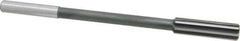 Interstate - 0.591" High Speed Steel 8 Flute Chucking Reamer - Straight Flute, 0.4355" Straight Shank - Apex Tool & Supply