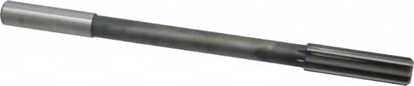Interstate - 0.631" High Speed Steel 8 Flute Chucking Reamer - Apex Tool & Supply