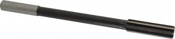Interstate - 0.668" High Speed Steel 8 Flute Chucking Reamer - Apex Tool & Supply