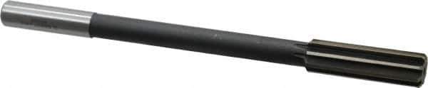 Interstate - 11/16" High Speed Steel 8 Flute Chucking Reamer - Straight Flute, 9/16" Straight Shank - Apex Tool & Supply