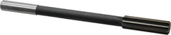 Interstate - 11/16" High Speed Steel 8 Flute Chucking Reamer - Straight Flute, 9/16" Straight Shank - Apex Tool & Supply