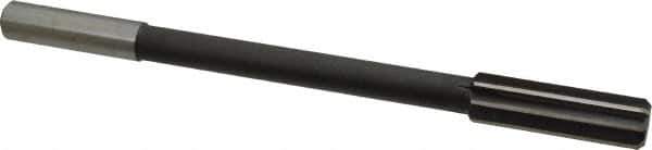 Interstate - 0.71" High Speed Steel 8 Flute Chucking Reamer - Straight Flute, 9/16" Straight Shank - Apex Tool & Supply