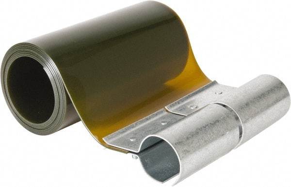 Steiner - 10 Ft. Wide x 8 Ft. High x 0.08 Inch Thick, Vinyl Strip Welding Curtain Kit - Amber with Pipe Mount Clamping Hardware - Apex Tool & Supply