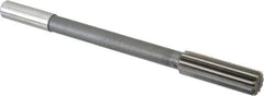 Interstate - 0.786" High Speed Steel 10 Flute Chucking Reamer - Straight Flute, 5/8" Straight Shank - Apex Tool & Supply