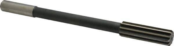 Interstate - 0.788" High Speed Steel 10 Flute Chucking Reamer - Straight Flute, 5/8" Straight Shank - Apex Tool & Supply