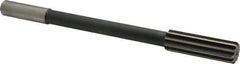 Interstate - 0.788" High Speed Steel 10 Flute Chucking Reamer - Straight Flute, 5/8" Straight Shank - Apex Tool & Supply