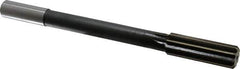 Interstate - 0.874" High Speed Steel 10 Flute Chucking Reamer - Straight Flute, 3/4" Straight Shank - Apex Tool & Supply