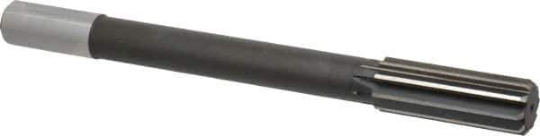 Interstate - 1" High Speed Steel 10 Flute Chucking Reamer - Straight Flute, 7/8" Straight Shank - Apex Tool & Supply