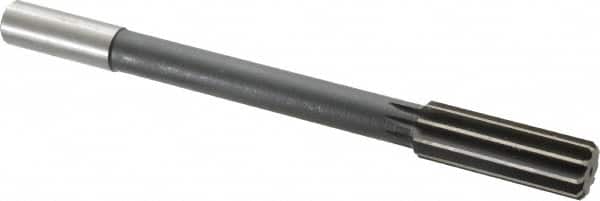Interstate - 0.904" High Speed Steel 10 Flute Chucking Reamer - Apex Tool & Supply