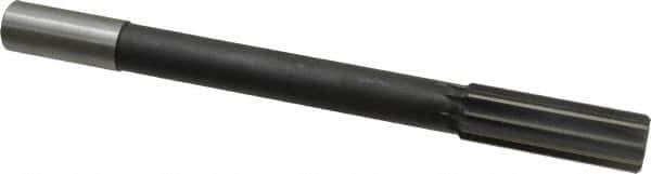 Interstate - 0.97" High Speed Steel 10 Flute Chucking Reamer - Straight Flute, 7/8" Straight Shank - Apex Tool & Supply