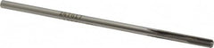 Made in USA - 0.1855" Carbide-Tipped 4 Flute Dowel Pin Chucking Reamer - Apex Tool & Supply