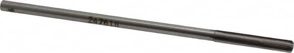 Made in USA - 0.187" Carbide-Tipped 4 Flute Dowel Pin Chucking Reamer - Apex Tool & Supply