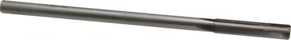 Made in USA - 5/16" Carbide-Tipped 4 Flute Chucking Reamer - Straight Flute, 9/32" Straight Shank, 1-1/2" Flute Length, 6" OAL - Apex Tool & Supply