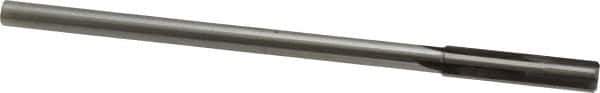 Made in USA - 0.373" Carbide-Tipped 4 Flute Chucking Reamer - Straight Flute, 5/16" Straight Shank, 1-3/4" Flute Length, 7" OAL - Apex Tool & Supply