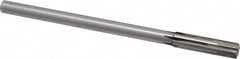 Made in USA - 0.4995" Carbide-Tipped 6 Flute Dowel Pin Chucking Reamer - Apex Tool & Supply