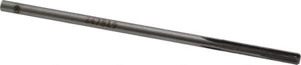 Made in USA - 0.1885" Carbide-Tipped 4 Flute Chucking Reamer - Straight Flute, 11/64" Straight Shank, 1-1/8" Flute Length, 4-1/2" OAL - Apex Tool & Supply