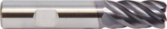 M.A. Ford - 14mm, 26mm LOC, 14mm Shank Diam, 83mm OAL, 5 Flute, Solid Carbide Square End Mill - Single End, ALtima Finish, Spiral Flute, 38° Helix, Centercutting, Right Hand Cut, Right Hand Flute - Apex Tool & Supply