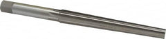 Interstate - 0.35" Small End, 0.45" Large End, 7/16" Shank, 3-11/16" Flute, Brown and Sharpe Taper Reamer #4 - Apex Tool & Supply