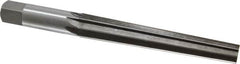 Interstate - 0.6" Small End, 0.803" Large End, 3/4" Shank, 4-7/8" Flute, Brown and Sharpe Taper Reamer #7 - Apex Tool & Supply