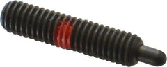 Gibraltar - M6 x 1.0, 25mm Thread Length, 5mm Plunger Projection, Steel Threaded Spring Plunger - 3.02mm Max Plunger Diam, 25mm Plunger Length, 2.98 Lb Init End Force, 12.9 Lb Final End Force, 3mm Hex - Apex Tool & Supply