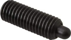 Gibraltar - M12 x 1.75, 32mm Thread Length, 6mm Plunger Projection, Steel Threaded Spring Plunger - 6.3mm Max Plunger Diam, 32mm Plunger Length, 6.55 Lb Init End Force, 17.26 Lb Final End Force, 6mm Hex - Apex Tool & Supply